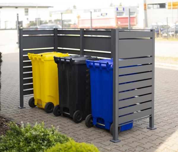 Westmann Mülltonnenverkleidung Planum 3er