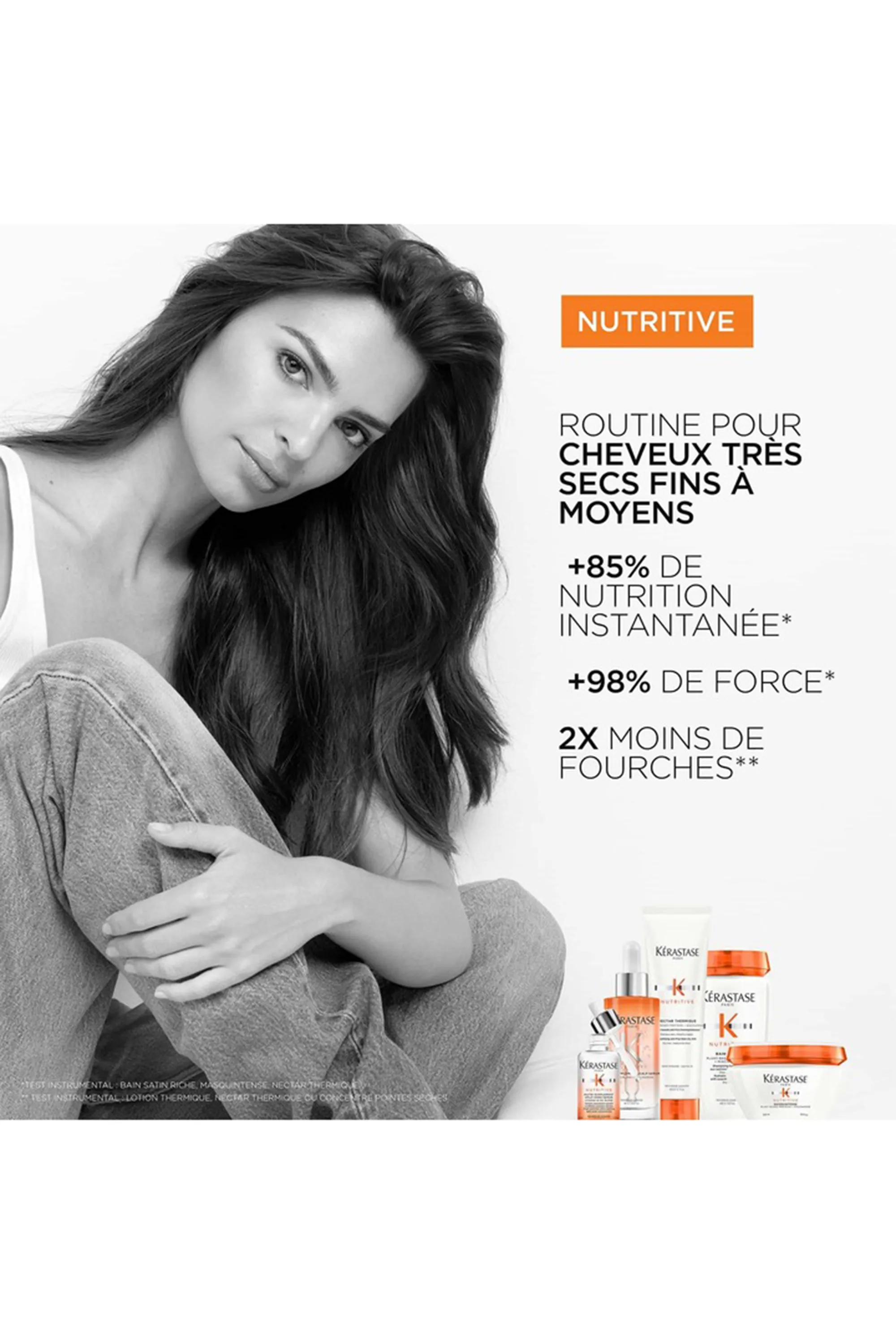 Kérastase Lait pour cheveux thermoprotecteur nutritive Nectar Thermique-150 ml
