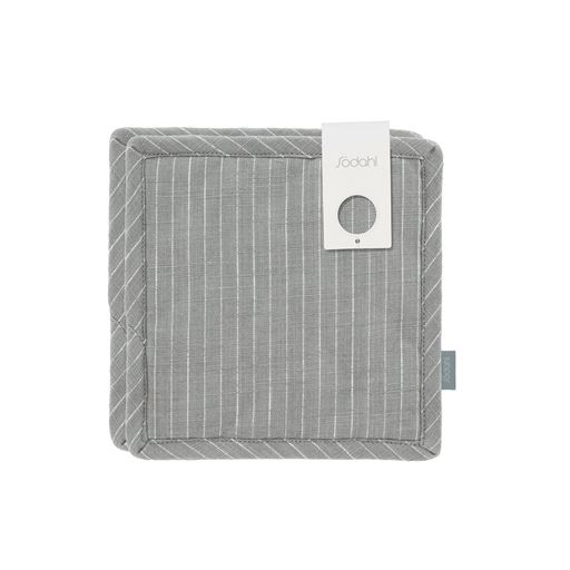 Södahl Organic Line 2-pak Grydelapper, Stone Grey