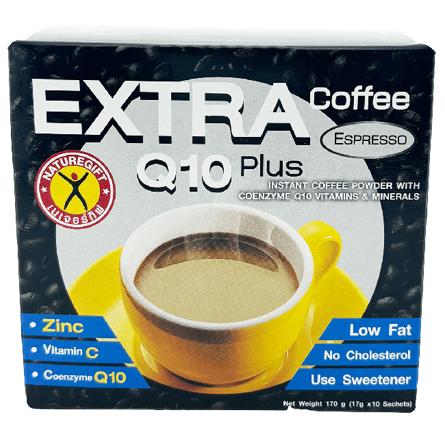 Nature Gift Oploskoffie Extra Koffie Q 10 Plus 10x17g