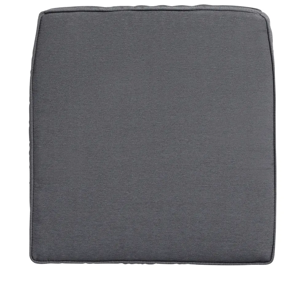 Madison - Zitkussen Wicker Panama grey - Ca. 48x48 cm - Set van 4