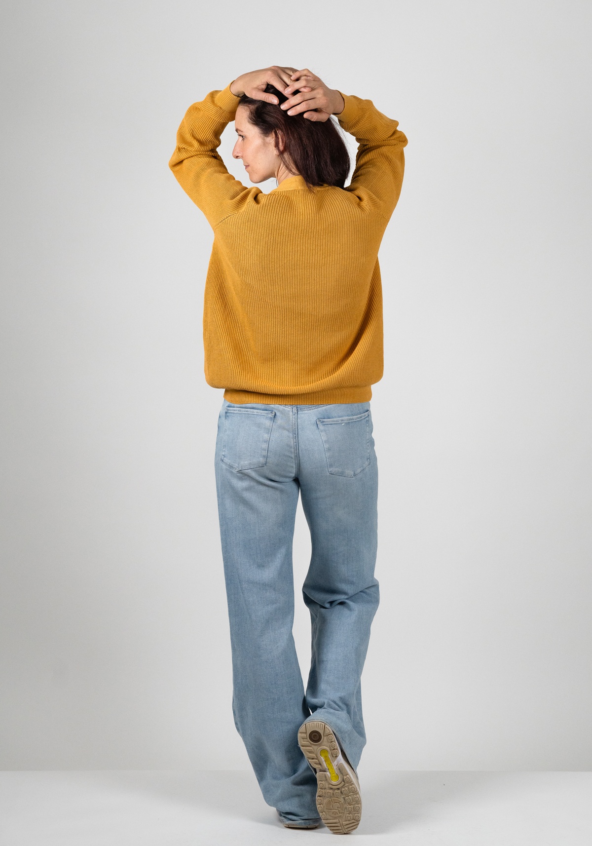 WE ARE ZRCL Damen-Knit-Cardigan Ida Swiss Edition Amber