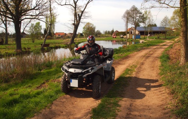 Quad Tour in Dresden als ausgefallene Geschenkidee