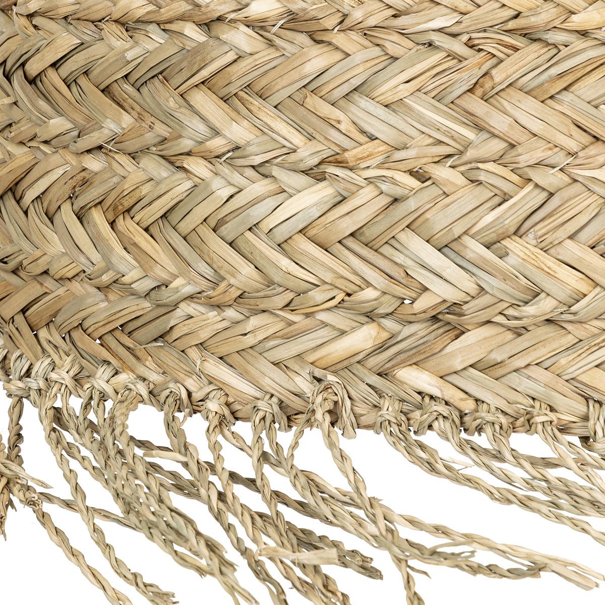 ABAT JOUR ROSEAU HANIA NATUREL D.37CM