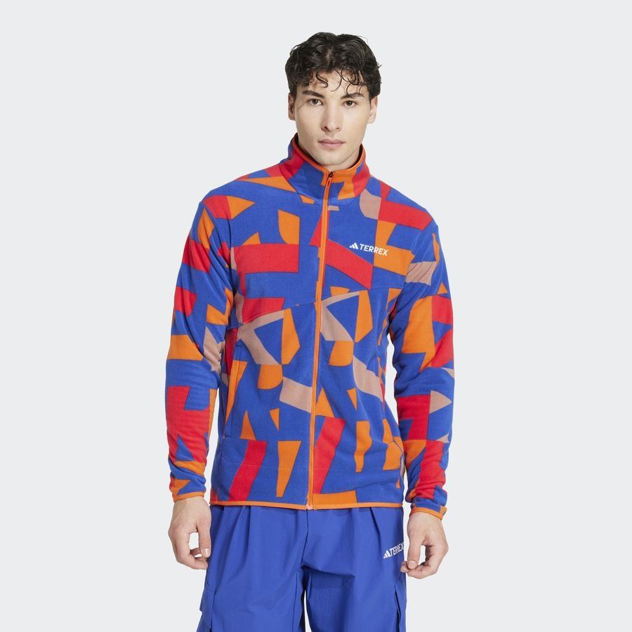 Adidas Veste molleton entièrement zippée imprimée Terrex Multi