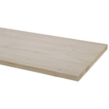 Timmerpaneel massief vuren 250x40 cm dikte 28 mm