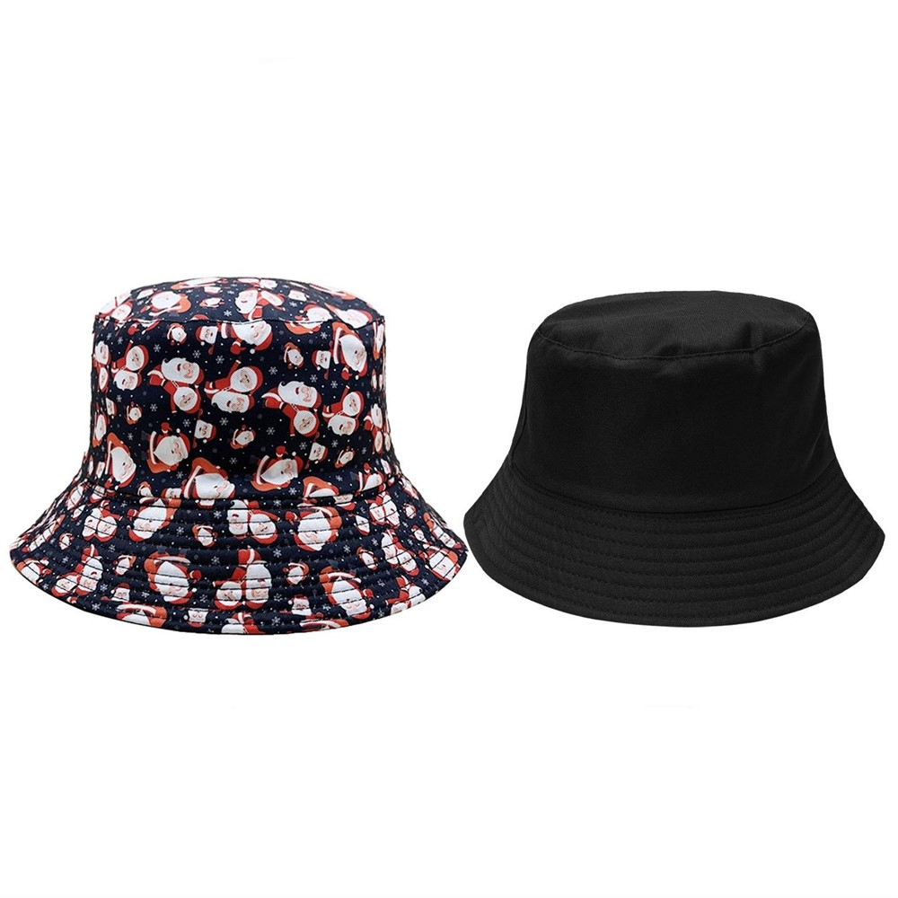 (56cm) Fischerhut Fashion Accessoire Weihnachts Bucket Hat - Merry Christmas