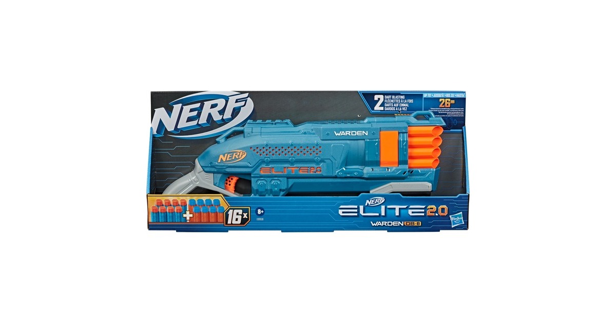 Hasbro NERFElite 2.0 Warden DB-8-blaster NERF-gun
