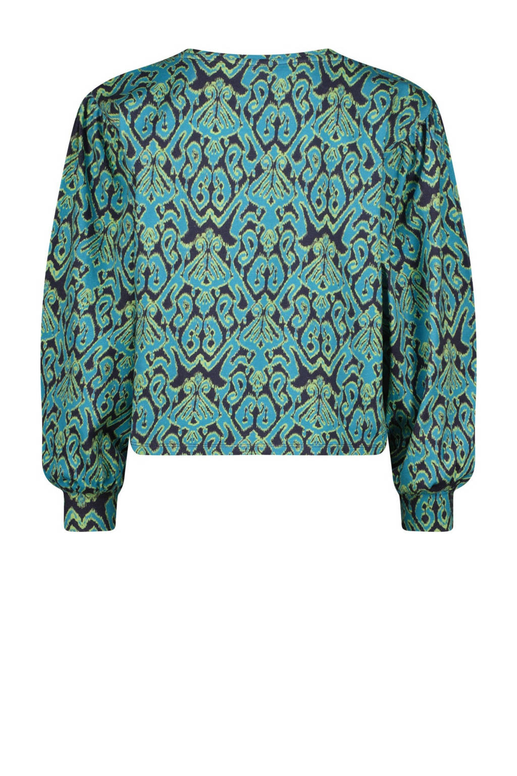 Vingino pyjama Welra met all over print blauw/zeegroen