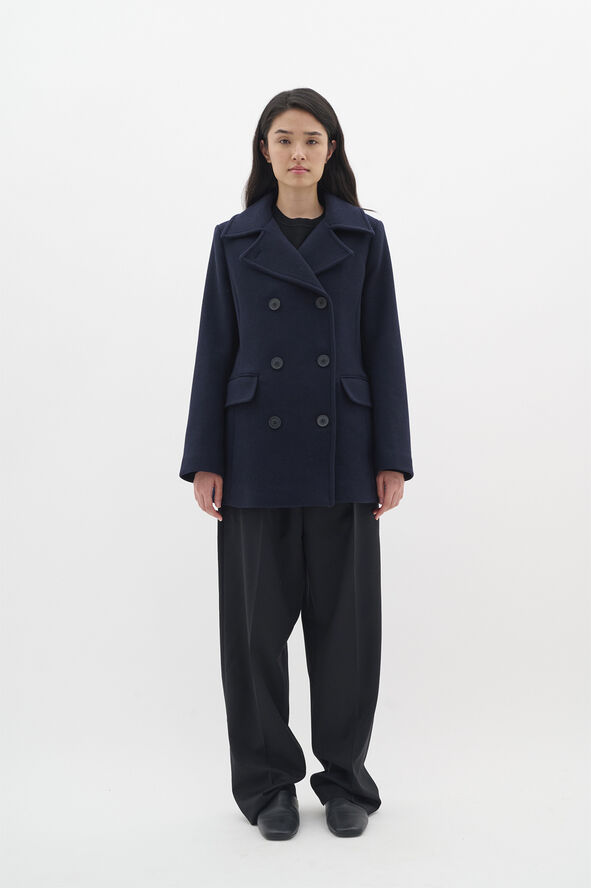 InWear PerryIW Sailor Coat Marine blue