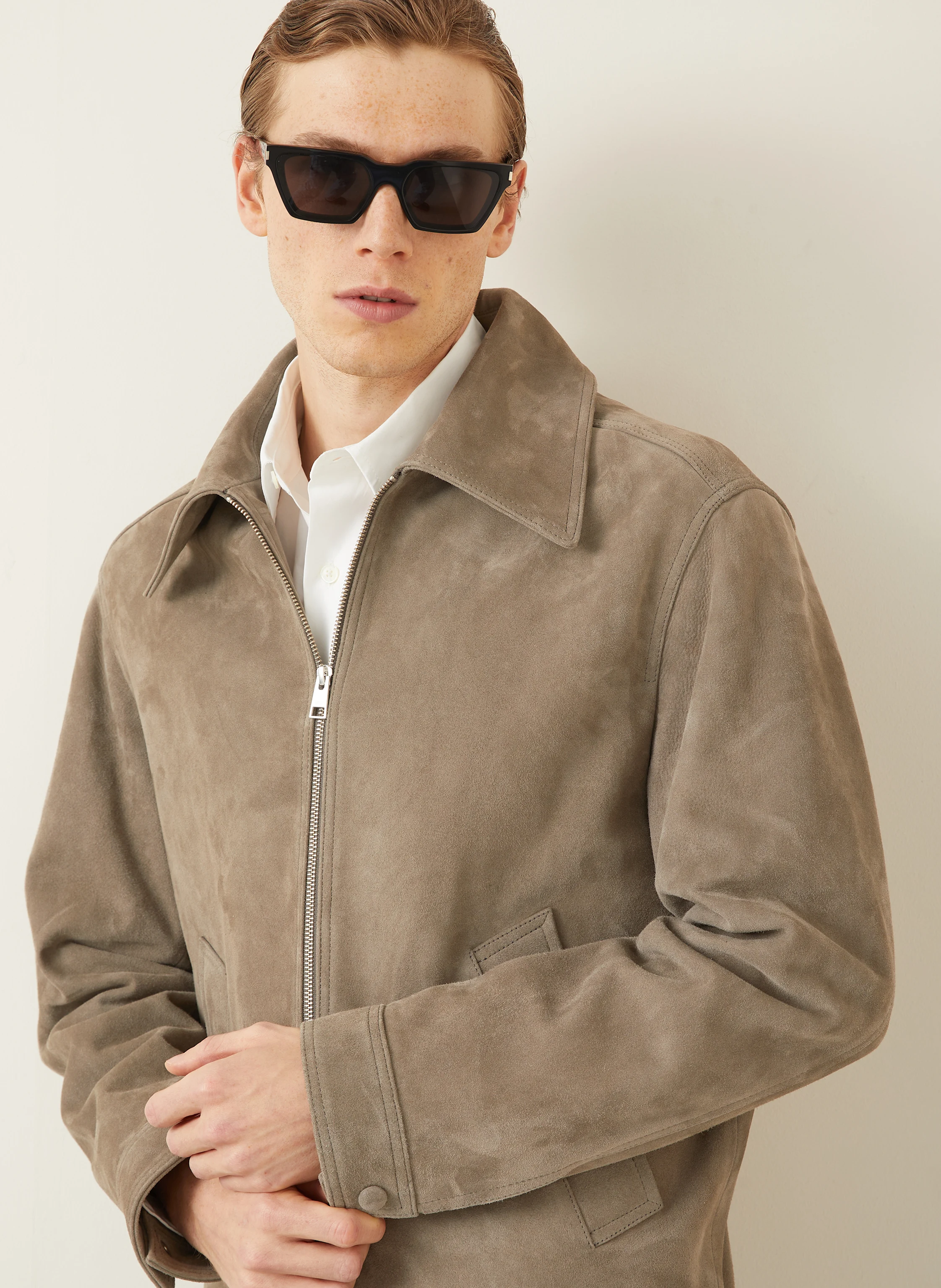 AMI PARIS Lederjacke