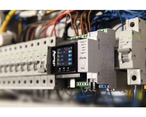 Shelly inbouw- en DIN-rail-accessoiretransformator 50A inductieklem voor EM + 3EM