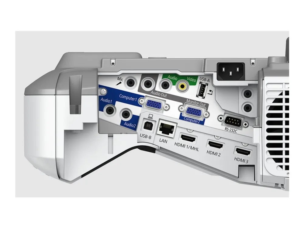 Epson EB-685Wi - LCD-projektor - 3500 lm - WXGA (1280 x 800) - 16:10 - HD 720p - LAN (V11H741040)