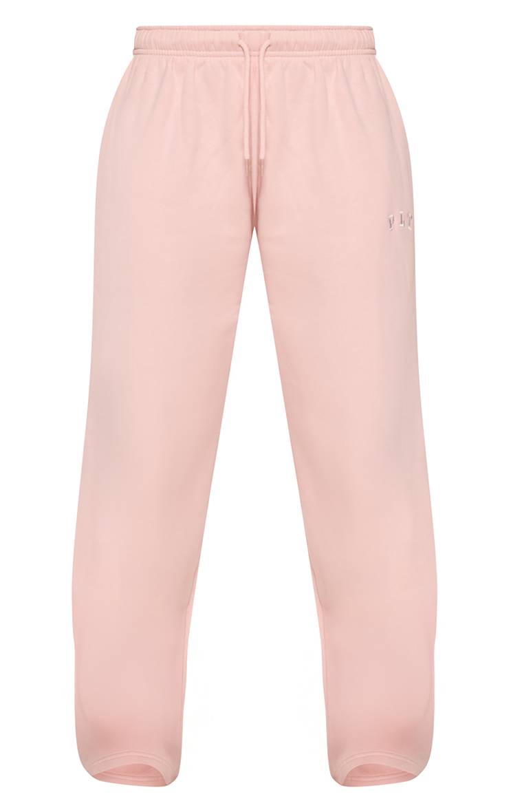 Rose Jogging Large Oversized À Logo Plt