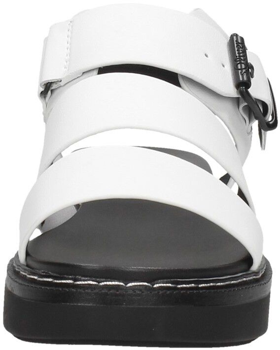 S.Oliver Sandalen Plat wit