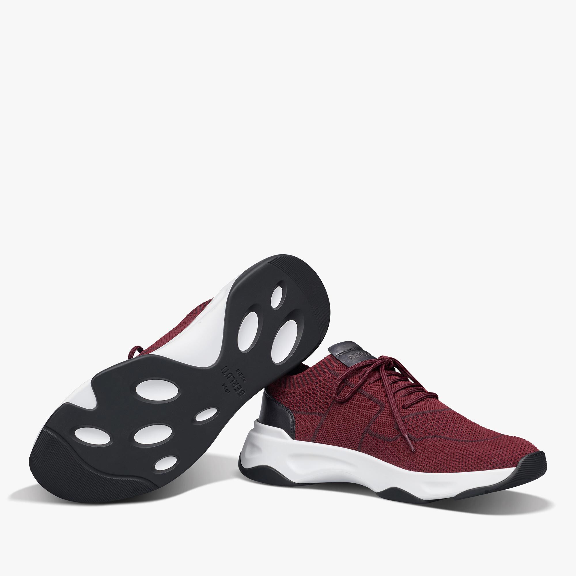 Sneaker Shadow En Maille Et Cuir