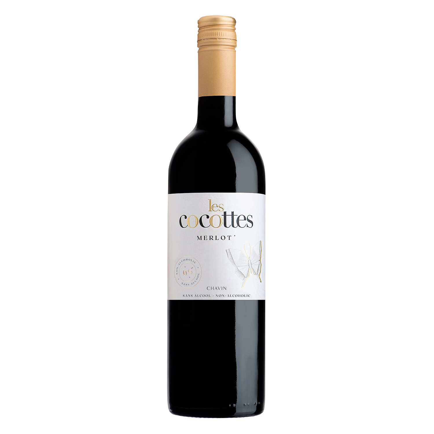 Les Cocottes Merlot Rouge - Sans alcool