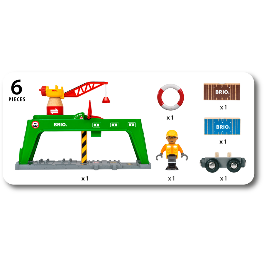BRIO® Bahn Verlade-Terminal