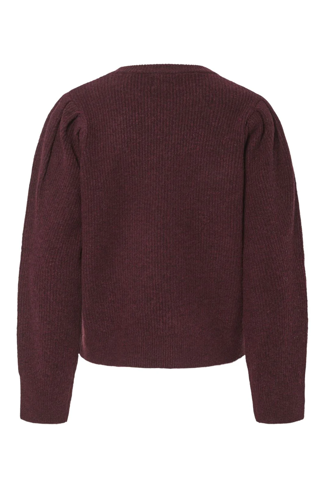 Pieces Pcolivia Ls O-Neck Knit Fsy 4748679 tawny port