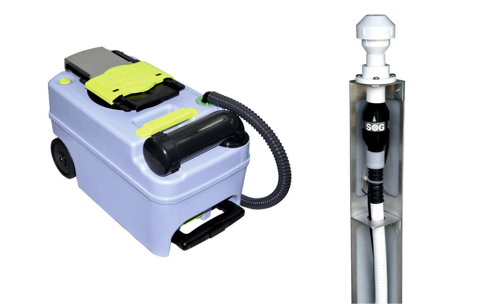 SOG I Typ 3000A  (CT3000/CT4000) 12V Toilettenentlüftung Türvariante weiß