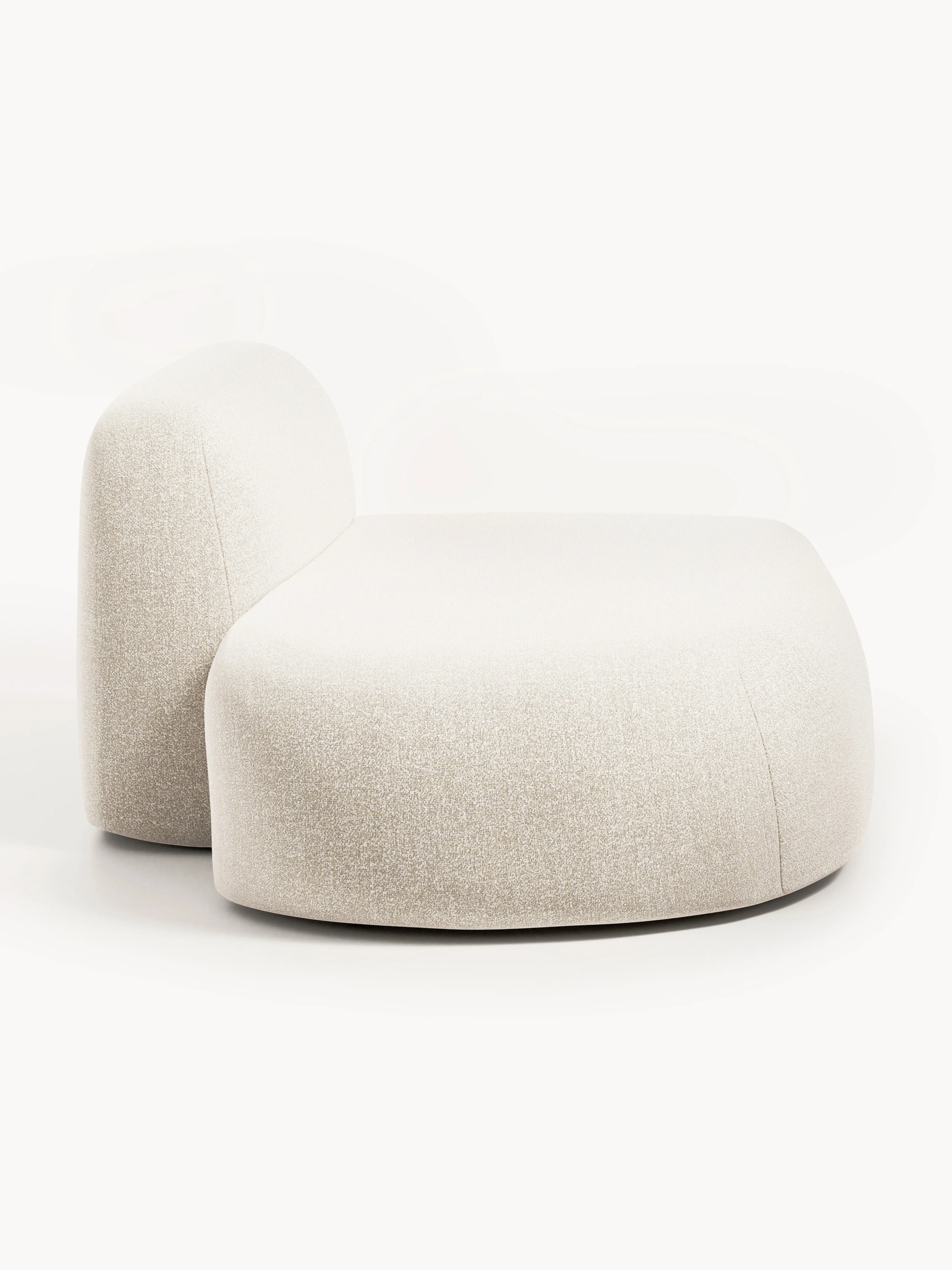 Bouclé chaise module Wolke