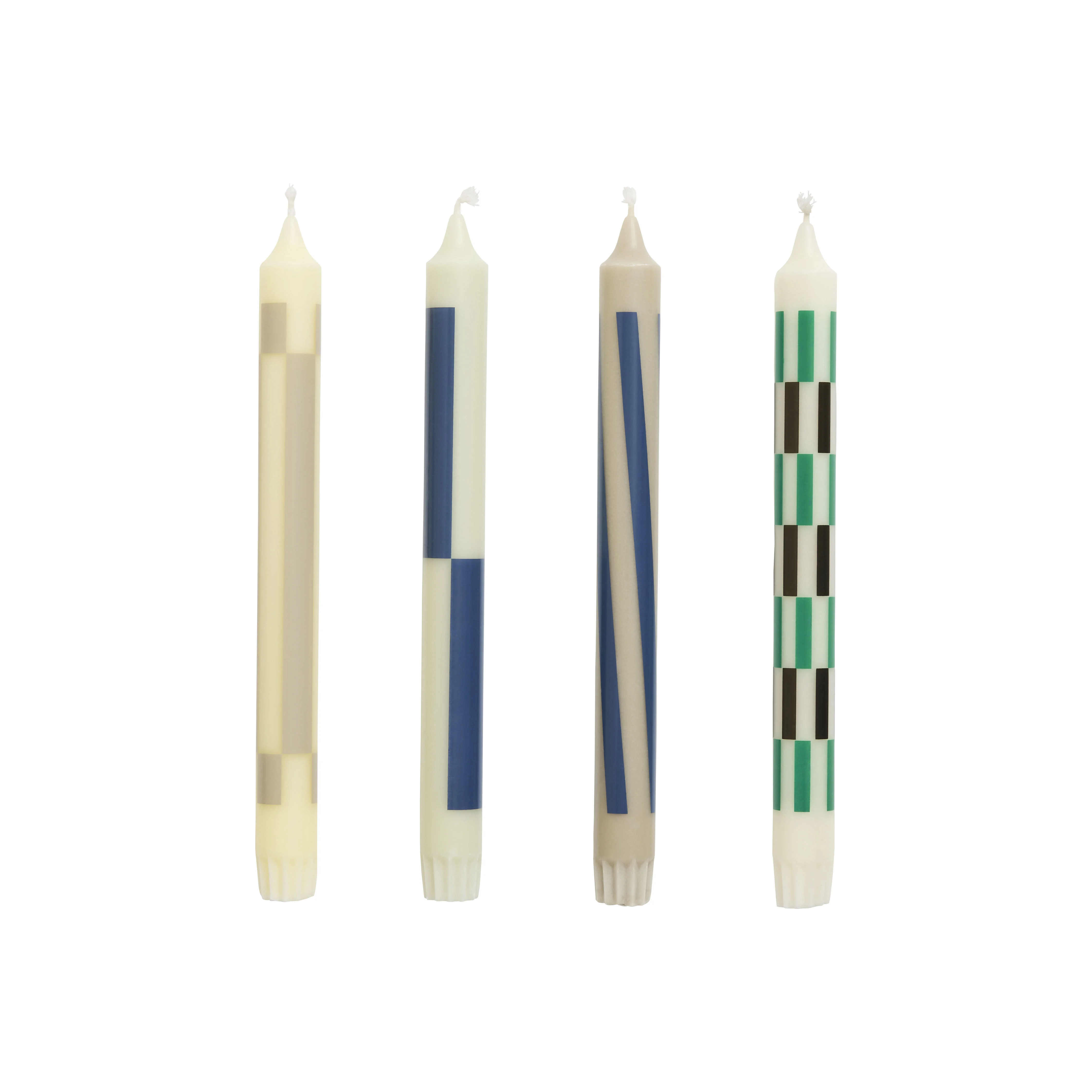 PATTERN - Bougie longue cire | Multicolore