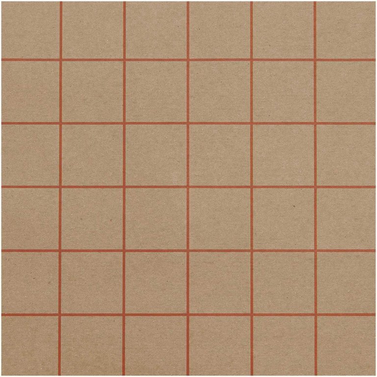 Geschenkpapier Rolle Kraftpapier Raster