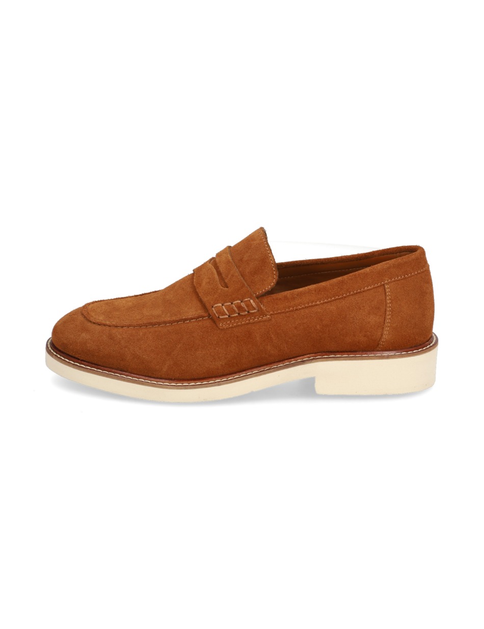 Veloursleder Slipper