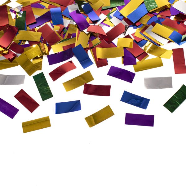 Gekleurde Confetti Kanon Folie 40cm