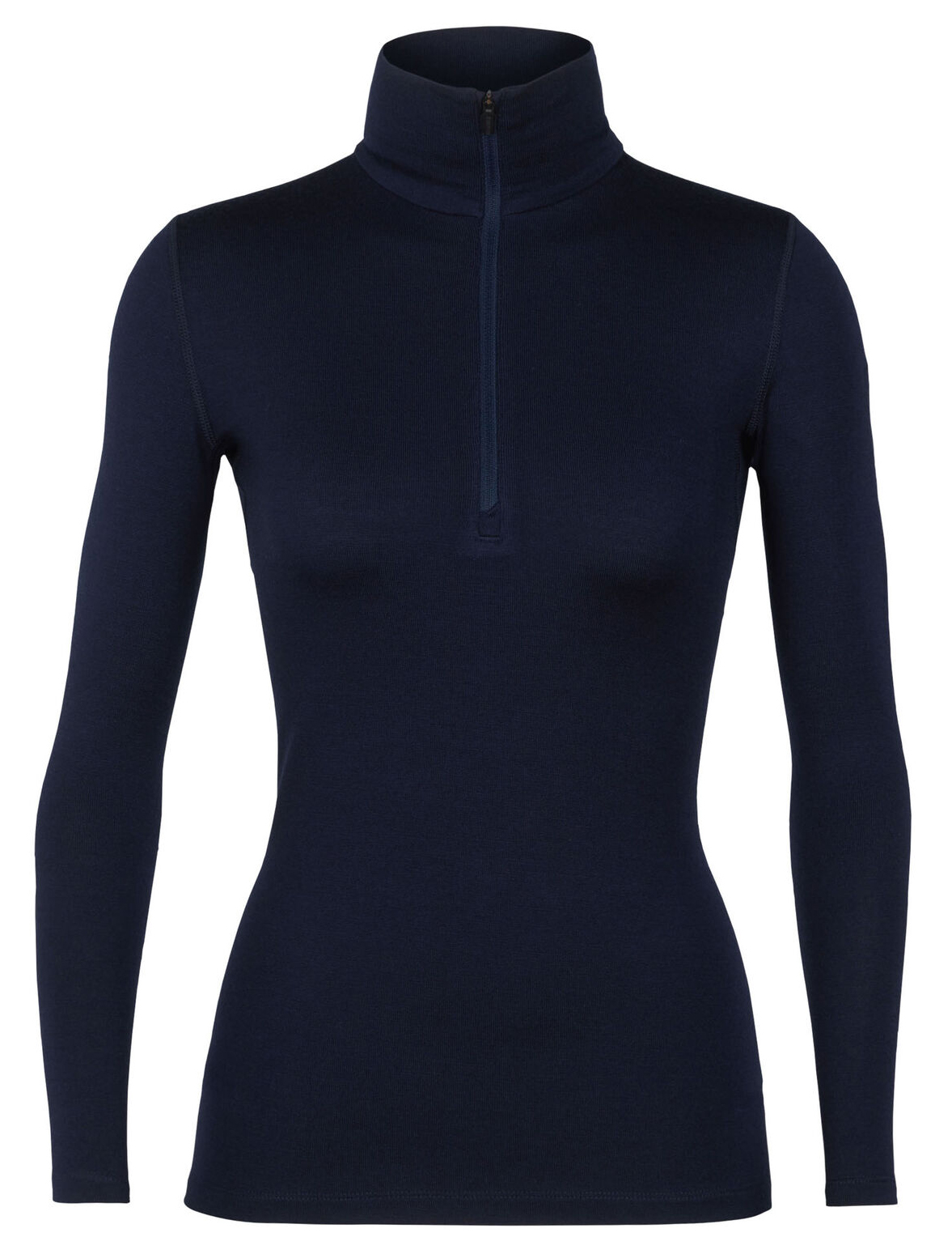 Icebreaker 260 Tech LS Half Zip Womens Midnight Navy