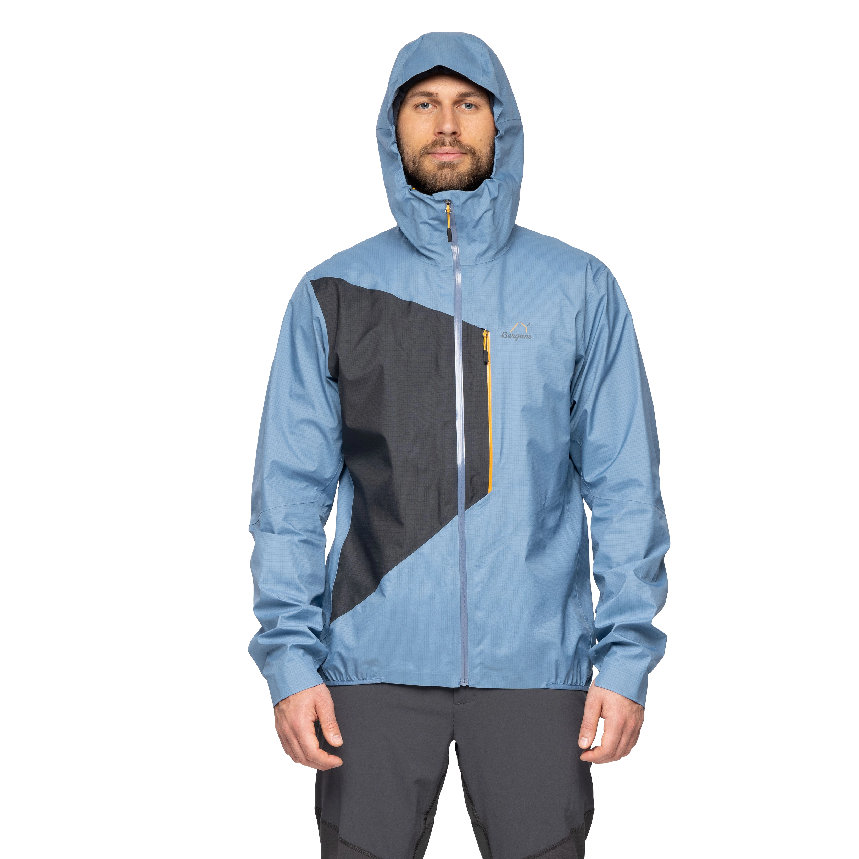 Y LightLine Air 3L Shell Jacket Men Elemental Blue / Dark Shadow Grey