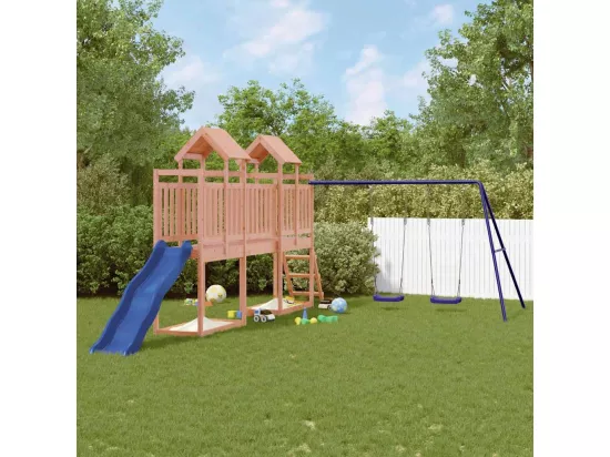 Aire de jeux d'extérieur bois massif de douglas