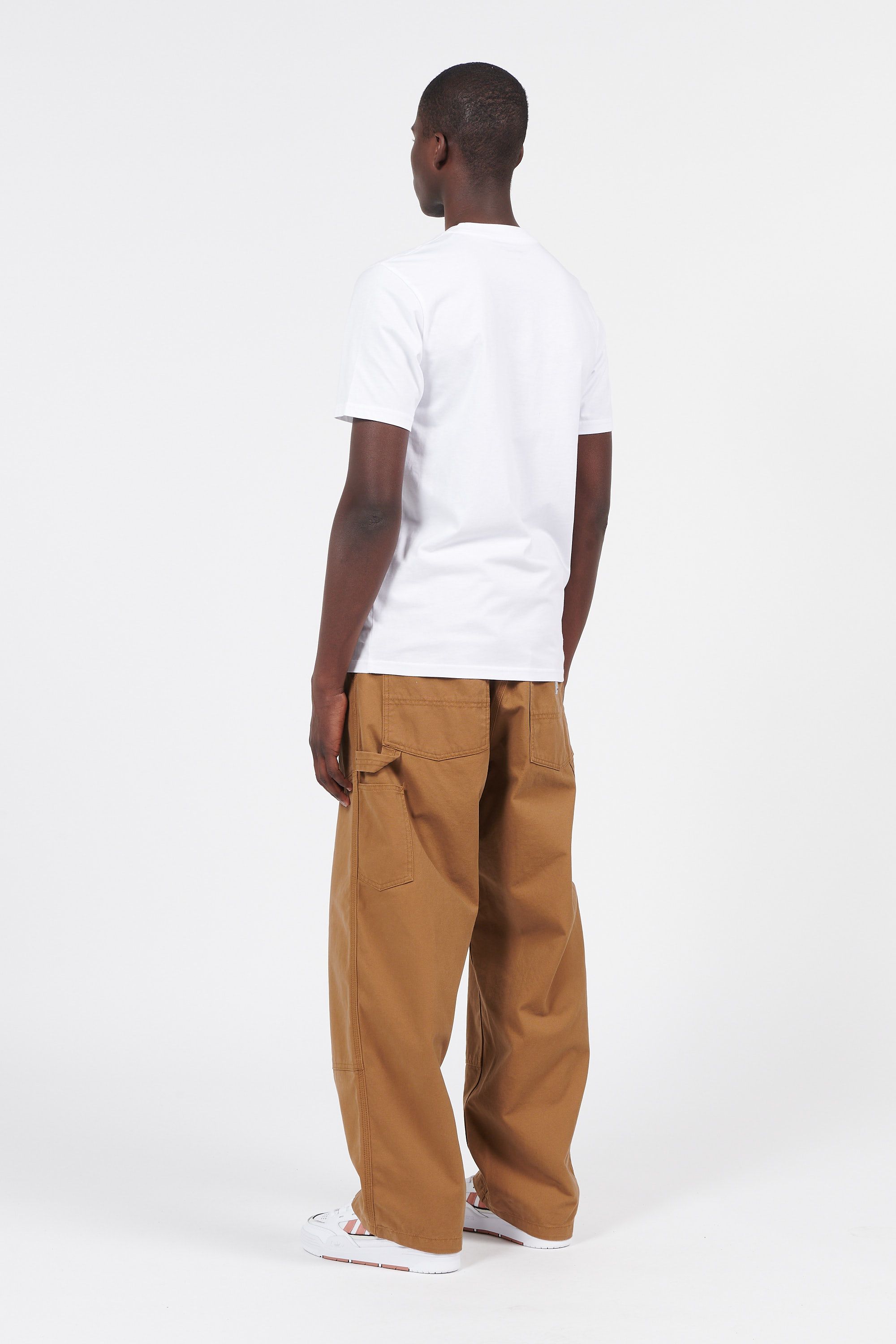 CARHARTT WIP Pantalon Wide Panel Marron