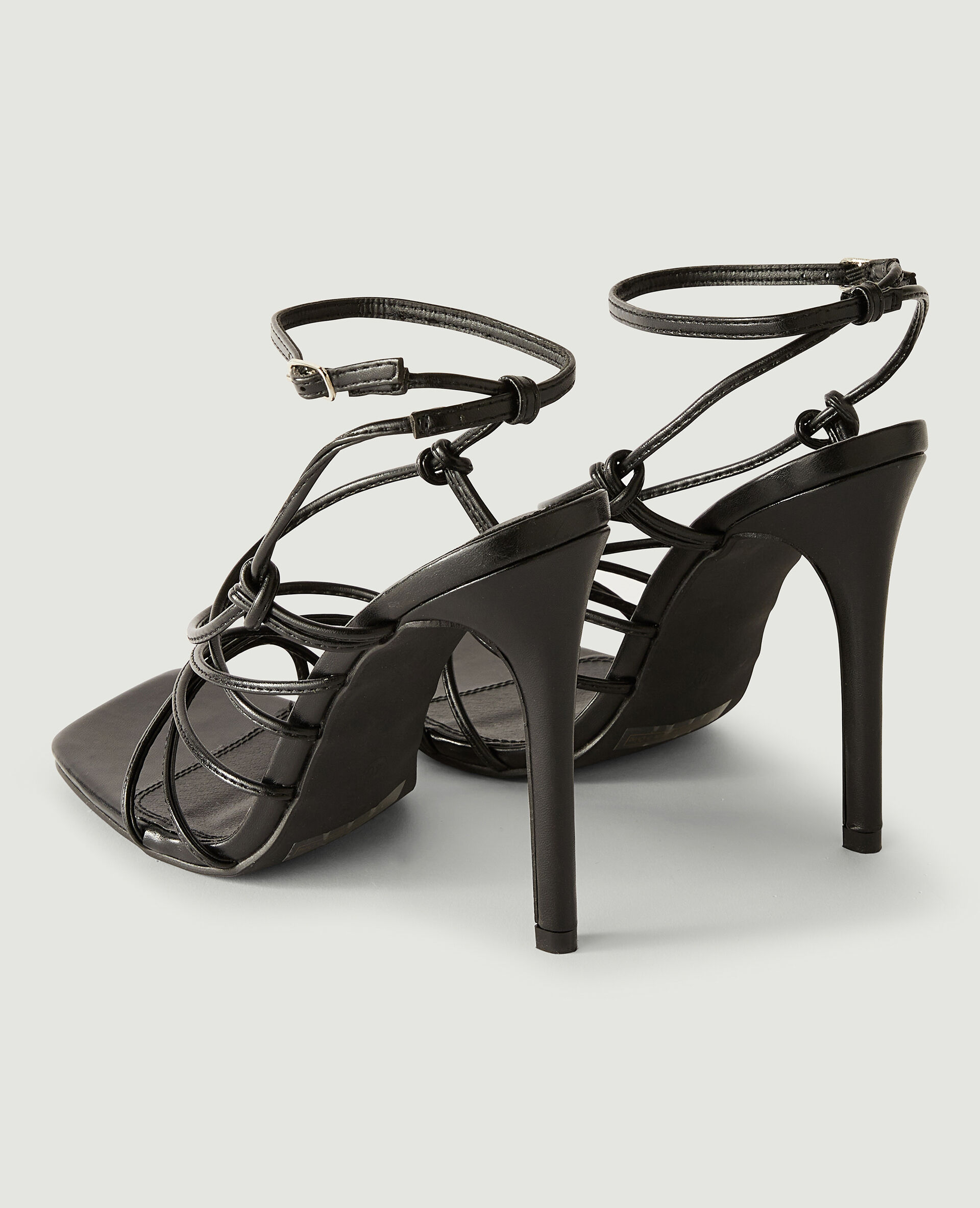 Sandales à talons - Noir