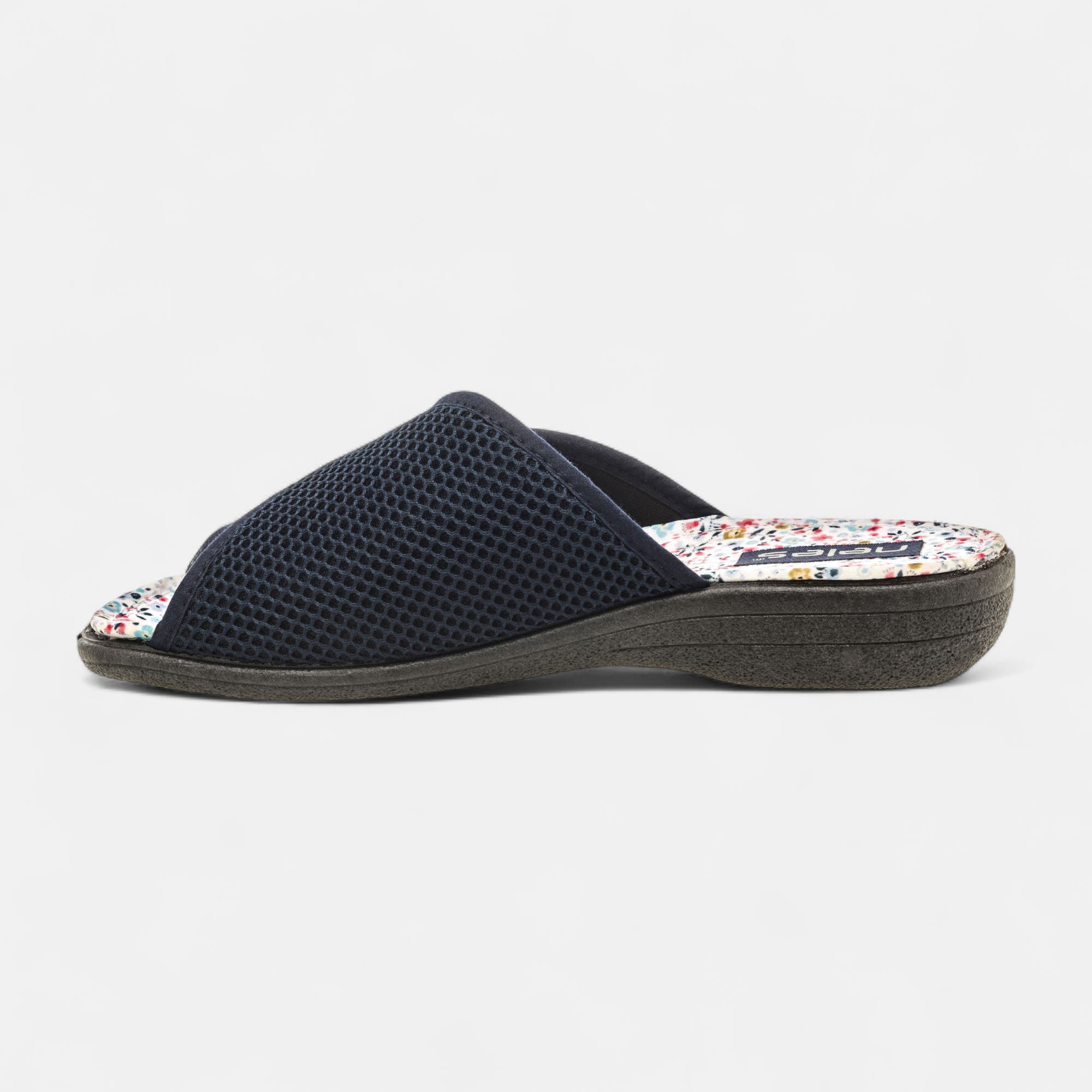 Pantoufles mules Femme bleu marine