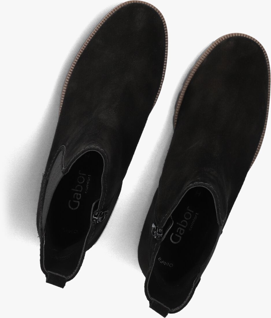 zwarte gabor chelsea boots 051