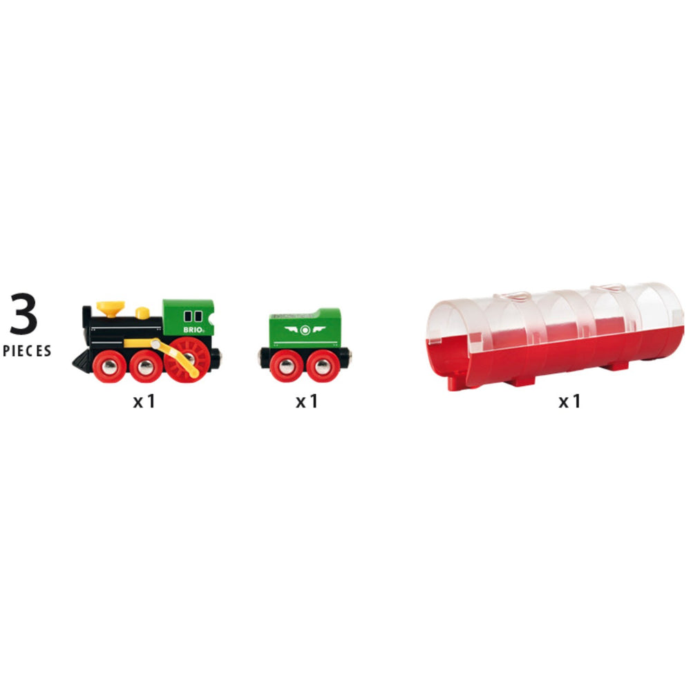 Køb BRIO® 33892 Damplokomotiv Og Tunnel