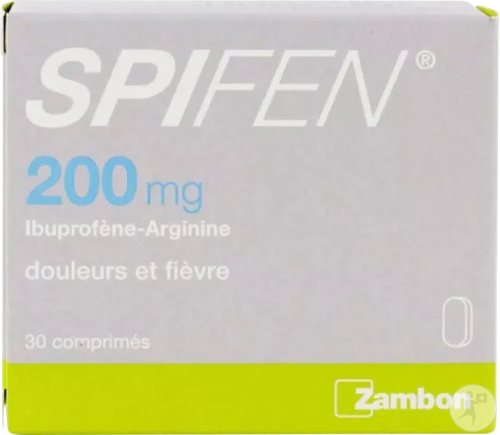 Spifen 200mg Ibuprofène Douleurs Et Fièvre 30 Comprimés