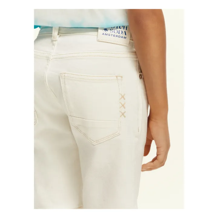 Scotch & Soda Short Strummer Slim Fit Garment | Blanc