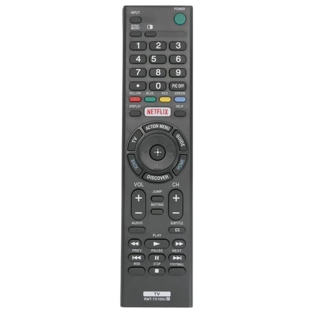 TV fjernbetjening Erstatning til RMT-TX100U Sony TV