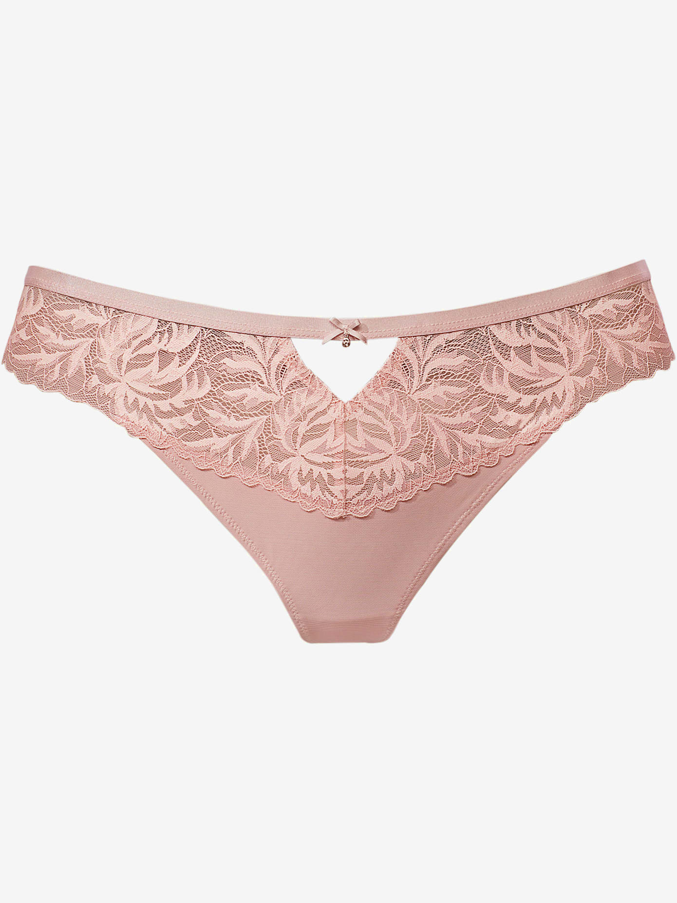 String féminin avec dentelle raffinée