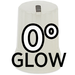 DJ TechTools Chroma Caps 0 Super Knob Glow In The Dark draaiknop
