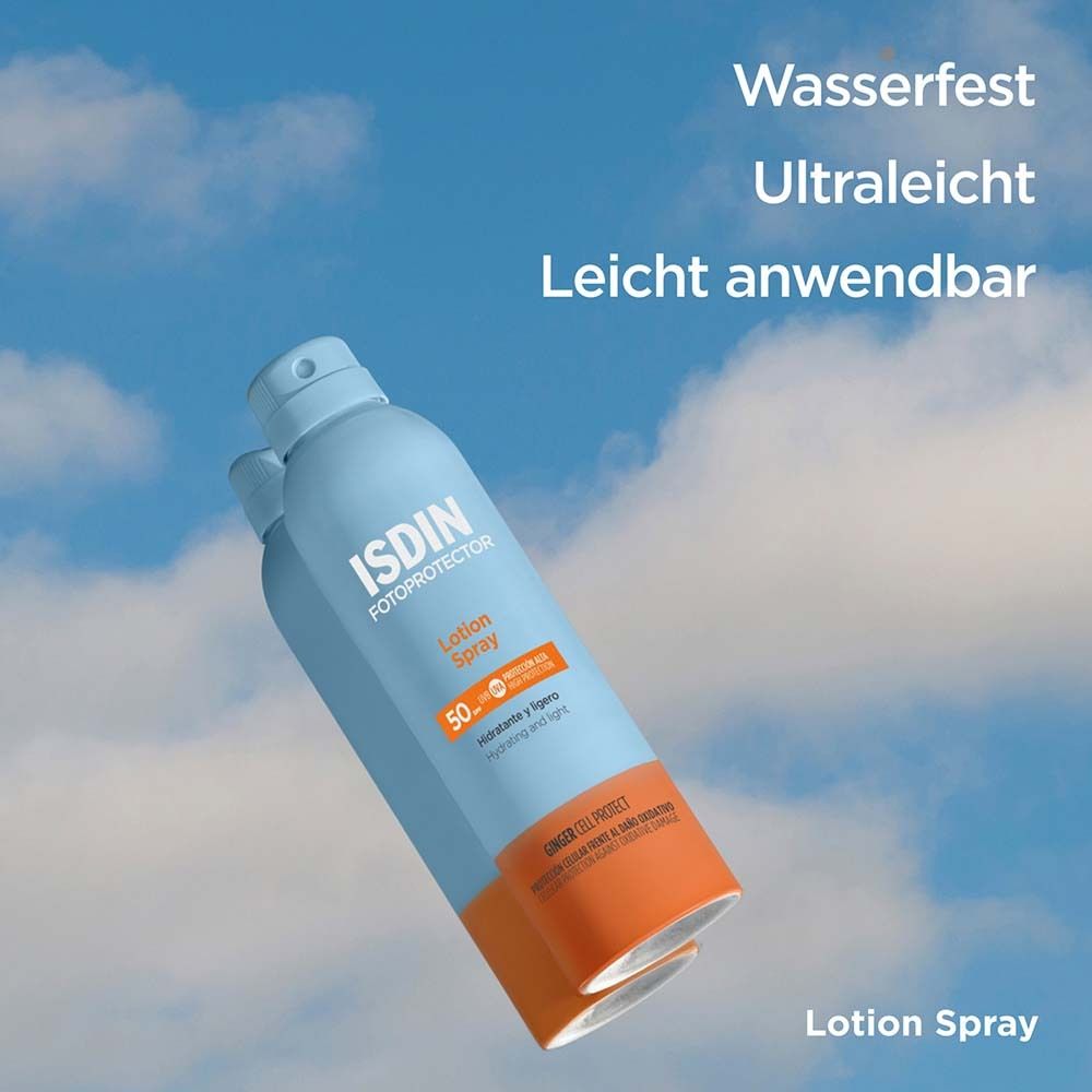 Fotoprotector ISDIN Lotion Spray LSF 50 Sonnenschutz für den Körper
