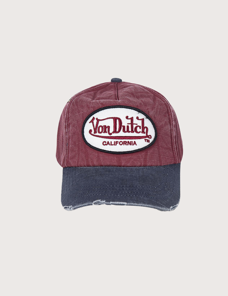 VON DUTCH CASQUETTE BASEBALL RED VINTAGE
