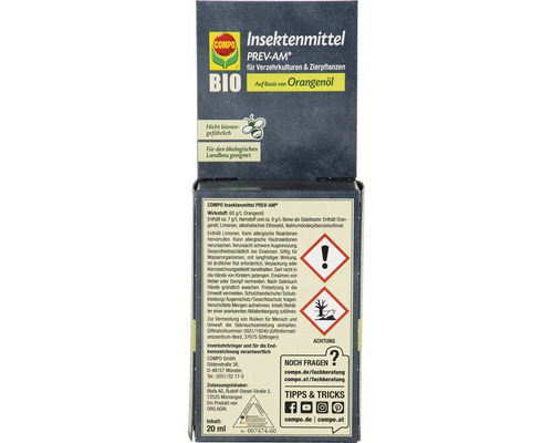 Insectenwerend middel COMPO PREV-AM® Concentraat 20 ml