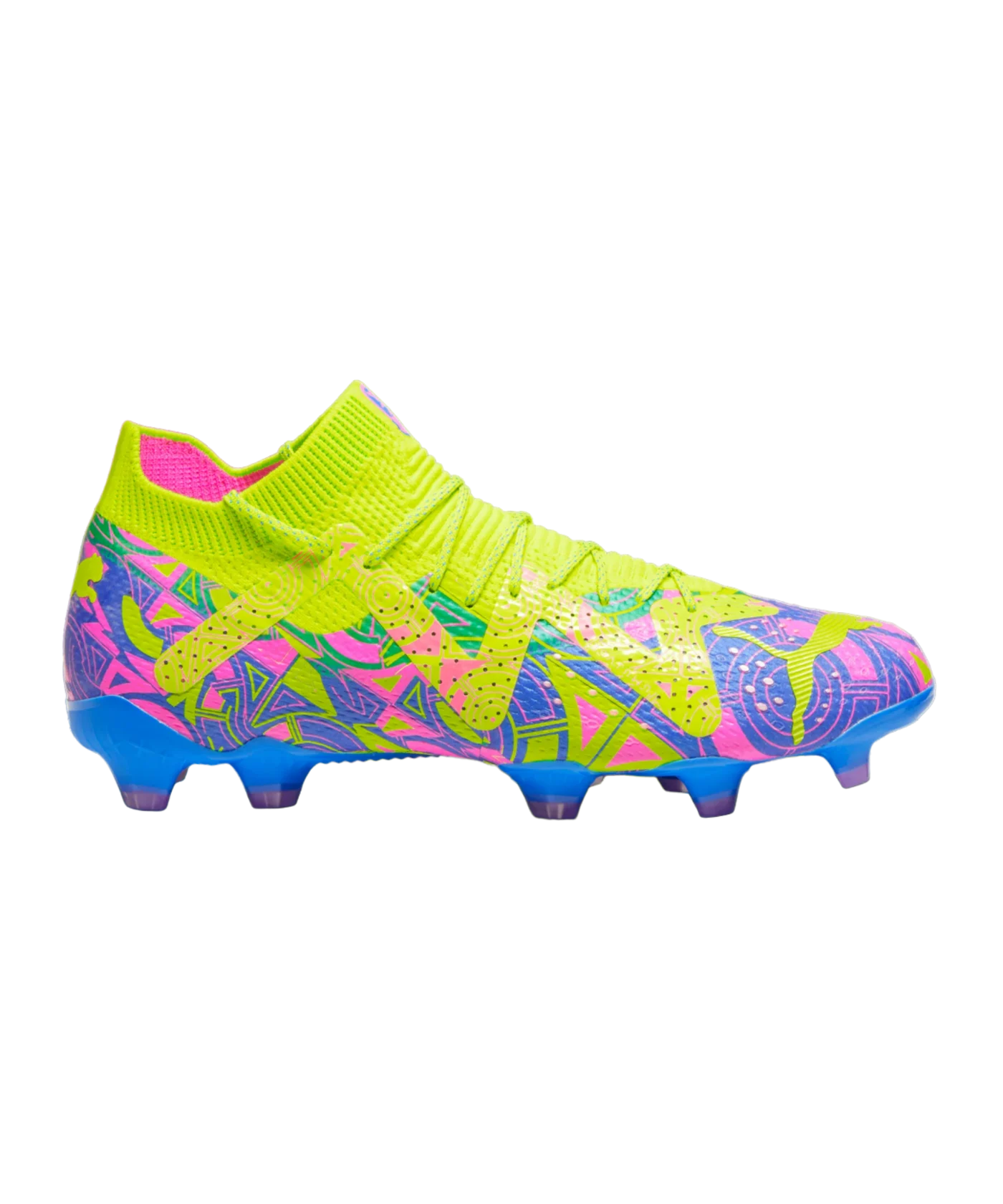 PUMA FUTURE Ultimate FG/AG Energy Blau Gelb Pink F01