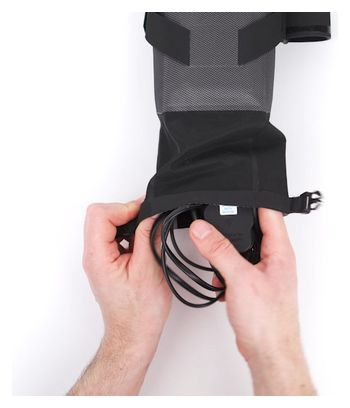 Sacoche de Cadre Apidura Expedition E-Bike Charger Pack 1.6L Gris