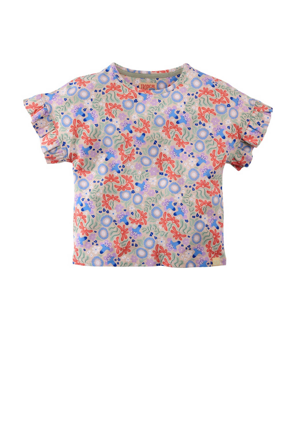 Z8 T-shirt Aurora lila/blauw/rood
