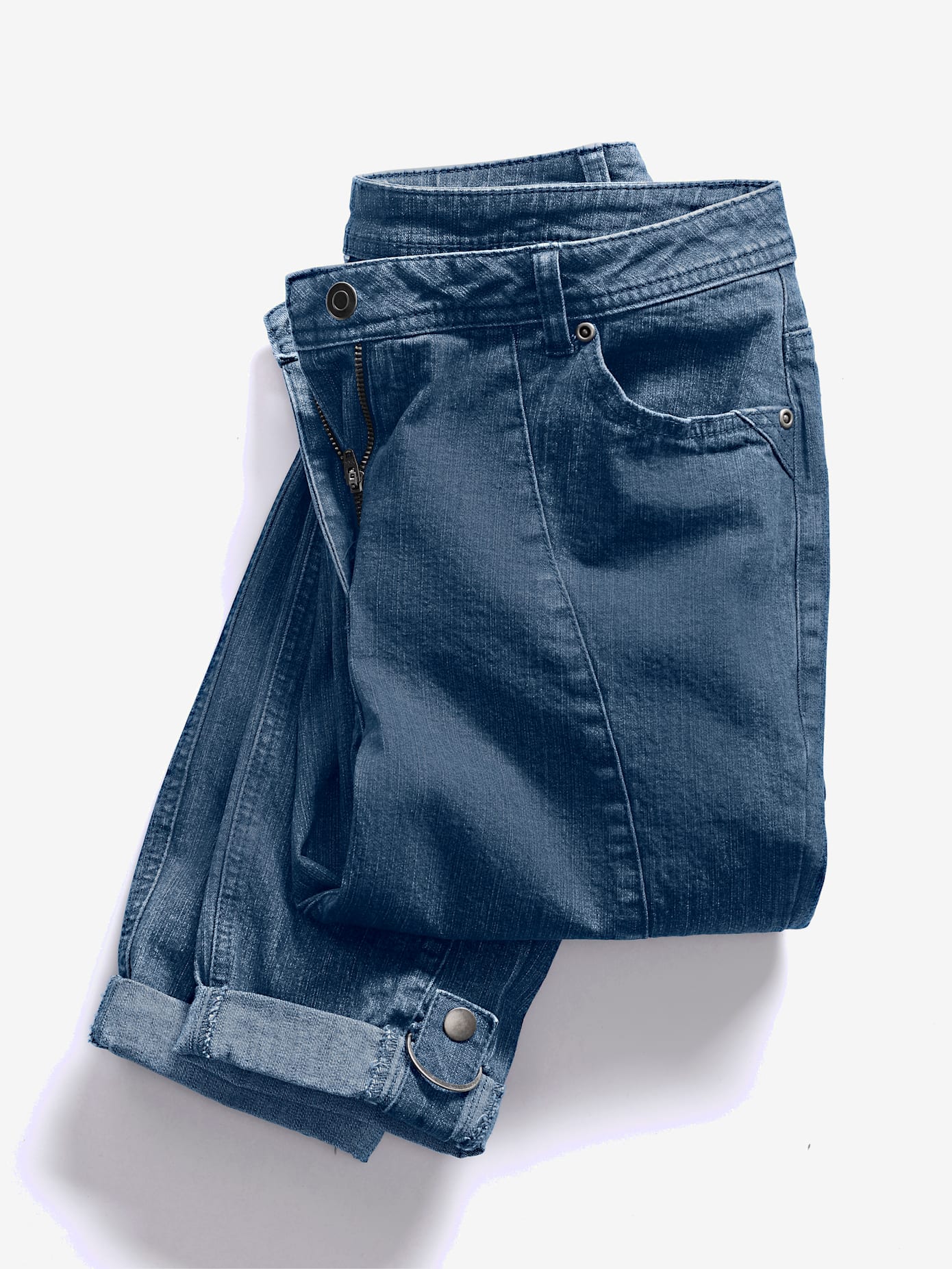 Pantalon bride et bouton-pression