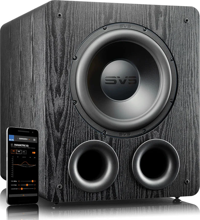 SVS PB-2000 PRO Bois Noir Caissons de basses